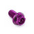 Aluminium Flanged Hex Head Bolt M8x(1.25mm)x15mm Race Spec Etched Purple Aluminium Flanged Hex Head Bolt M8x(1.25mm)x15mm Race Spec Etched Purple
