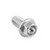 Aluminium Flanged Hex Head Bolt M8x(1.25mm)x15mm Race Spec Etched Silver Aluminium Flanged Hex Head Bolt M8x(1.25mm)x15mm Race Spec Etched Silver