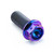 Titanium Flanged Hex Head Bolt M10x(1.25mm)x25mm Race Spec Purple Haze Titanium Flanged Hex Head Bolt M10x(1.25mm)x25mm Race Spec Purple Haze