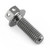 Titanium Flanged Hex Head Bolt M5x(0.80mm)x15mm Race Spec Titanium Flanged Hex Head Bolt M5x(0.80mm)x15mm Race Spec