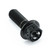Titanium Flanged Hex Head Bolt M5x(0.80mm)x15mm Race Spec Black Titanium Flanged Hex Head Bolt M5x(0.80mm)x15mm Race Spec Black