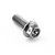 Titanium Flanged Hex Head Bolt M6x(1.00mm)x18mm Race Spec
