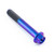 Titanium Flanged Hex Head Bolt M8x(1.25mm)x55mm Race Spec Purple Haze