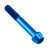 Titanium Socket Cap Bolt M10x(1.50mm)x70mm Blue