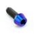 Titanium Socket Cap Bolt M4x(0.70mm)x10mm Purple Haze