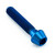 Titanium Socket Cap Bolt M5x(0.80mm)x25mm Blue