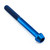 Titanium Socket Cap Bolt M6x(1.00mm)x55mm Blue Titanium Socket Cap Bolt M6x(1.00mm)x55mm Blue