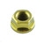 Titanium Flanged Nut M5x(0.80mm) Gold
