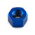 Titanium Full Nut M8x(1.25mm) Blue