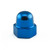 Titanium Dome Nut M6x(1.00mm) Blue Titanium Dome Nut M6x(1.00mm) Blue