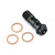 Titanium Banjo Bolt Double M10x(1.00mm) Race Spec Rear Brake Caliper Black Titanium Banjo Bolt Double M10x(1.00mm) Race Spec Rear Brake Caliper Black