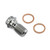 Titanium Banjo Bolt Single M10x(1.00mm) Race Spec Rear Brake Master Cylinder Titanium Banjo Bolt Single M10x(1.00mm) Race Spec Rear Brake Master Cylinder