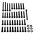 Aluminium Engine Kit Suzuki GSXR1000 K7-K8 Black