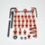 Aluminium Fairing Kit Kawasaki Ninja 650 Orange Aluminium Fairing Kit Kawasaki Ninja 650 Orange