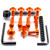 Aluminium Fairing Kit Suzuki GSX1400 Orange Aluminium Fairing Kit Suzuki GSX1400 Orange
