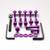 Aluminium Fairing Kit Yamaha XJ900S Diversion Purple Aluminium Fairing Kit Yamaha XJ900S Diversion Purple