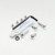 Aluminium Screen Kit 4 Bolts and Nuts Silver Aluminium Screen Kit 4 Bolts and Nuts Silver
