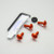 Aluminium Screen Kit 4 Bolt Orange Aluminium Screen Kit 4 Bolt Orange