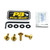 Aluminium Screen Kit 4 Bolt Gold Aluminium Screen Kit 4 Bolt Gold