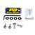 Aluminium Screen Kit 4 Bolt Silver Aluminium Screen Kit 4 Bolt Silver