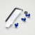 Aluminium Screen Kit 3 Bolt Blue Aluminium Screen Kit 3 Bolt Blue