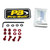 Aluminium Screen Kit 4 Bolts and Nuts Red Aluminium Screen Kit 4 Bolts and Nuts Red