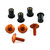 Aluminium Screen Kit 4 Bolt XL Head Orange Aluminium Screen Kit 4 Bolt XL Head Orange