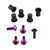 Aluminium Screen Kit 5 Bolt Purple Etched Aluminium Screen Kit 5 Bolt Purple Etched