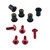 Aluminium Screen Kit 5 Bolt Red Etched Aluminium Screen Kit 5 Bolt Red Etched