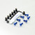 Aluminium Screen Kit 7 Bolt Blue Etched Aluminium Screen Kit 7 Bolt Blue Etched