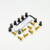 Aluminium Screen Kit 8 Bolt Gold Aluminium Screen Kit 8 Bolt Gold