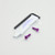 Aluminium Screen Kit Aprilia 2 Bolts Purple Aluminium Screen Kit Aprilia 2 Bolts Purple