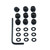 Aluminium Screen Kit (4mm Italian Bikes) 9 Bolts Ancillary Aluminium Screen Kit (4mm Italian Bikes) 9 Bolts Ancillary