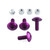 Aluminium Screen Kit KTM RC125 Purple Aluminium Screen Kit KTM RC125 Purple