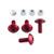 Aluminium Screen Kit KTM RC125 Red Aluminium Screen Kit KTM RC125 Red