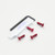 Aluminium Screen Kit KTM 125 Duke Red Aluminium Screen Kit KTM 125 Duke Red