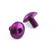 Aluminium Exhaust Heat Shield Mount Bolt Kit Purple