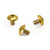 Aluminium Exhaust Heat Shield Mount Bolt Kit Gold