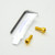 Aluminium Oil Cooler Guard Mount Bolts Gold Aluminium Oil Cooler Guard Mount Bolts Gold