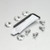 Aluminium Radiator Guard Mount Bolt Kit Silver