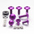 Aluminium Mudguard & Hugger Bolt Kit Purple Aluminium Mudguard & Hugger Bolt Kit Purple
