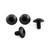 Aluminium Mudguard & Hugger Bolt Kit Black Aluminium Mudguard & Hugger Bolt Kit Black