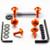 Aluminium Mudguard & Hugger Bolt Kit Orange Aluminium Mudguard & Hugger Bolt Kit Orange