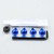 Aluminium Mudguard & Hugger Bolt Kit Blue Aluminium Mudguard & Hugger Bolt Kit Blue