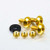 Aluminium Number Plate Kit 10 Gold