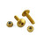 Aluminium Number Plate Kit Gold Aluminium Number Plate Kit Gold
