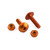 Aluminium Number Plate Kit Orange Aluminium Number Plate Kit Orange
