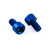 Aluminium Reservoir Mount Bolt Kit Clutch Blue