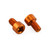 Aluminium Reservoir Mount Bolt Kit Clutch Orange