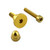 Aluminium Reservoir Mount Bolt Kit Clutch Gold Aluminium Reservoir Mount Bolt Kit Clutch Gold